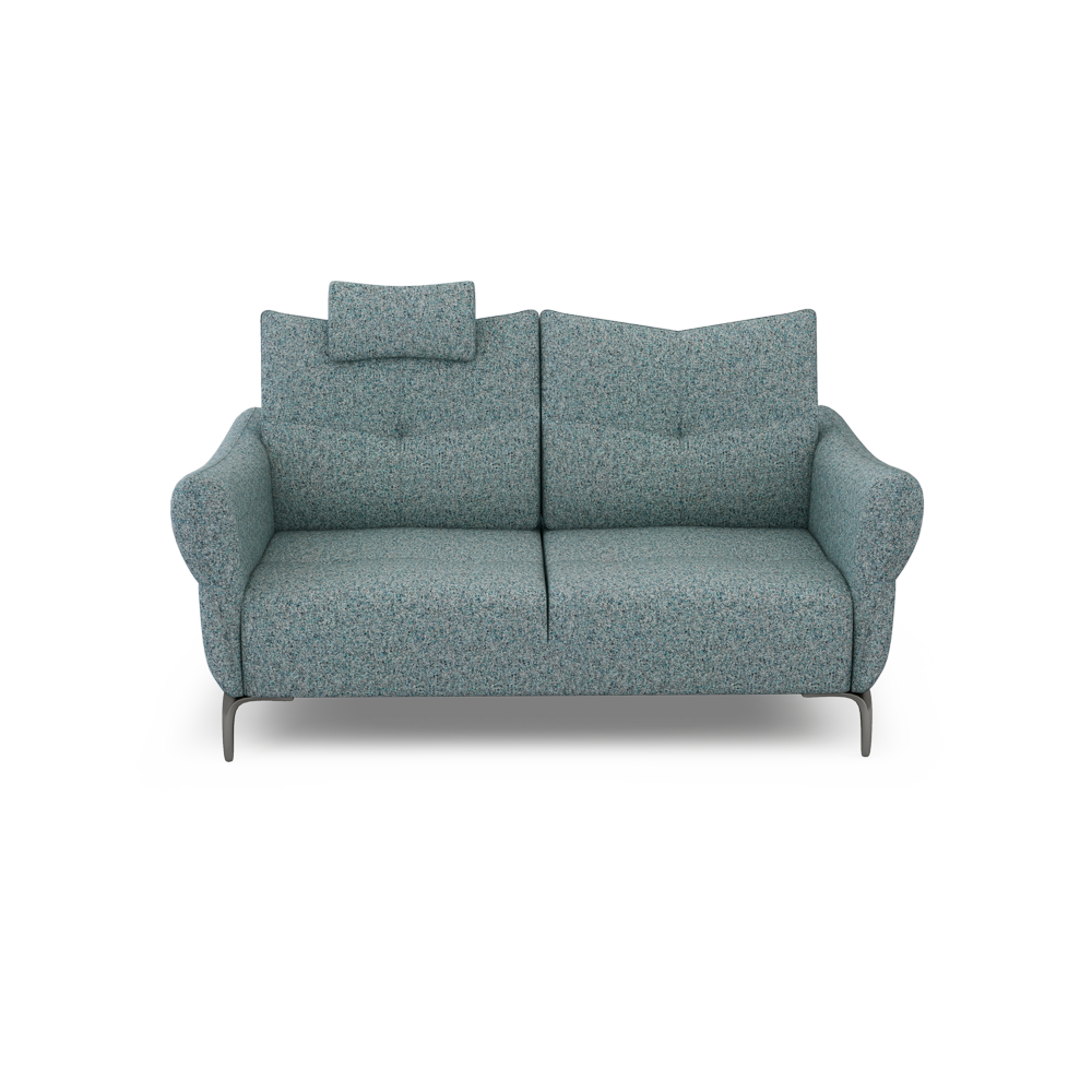 AFFING – Modular Push-Back Fabric / Leather Sofa (3-seater)