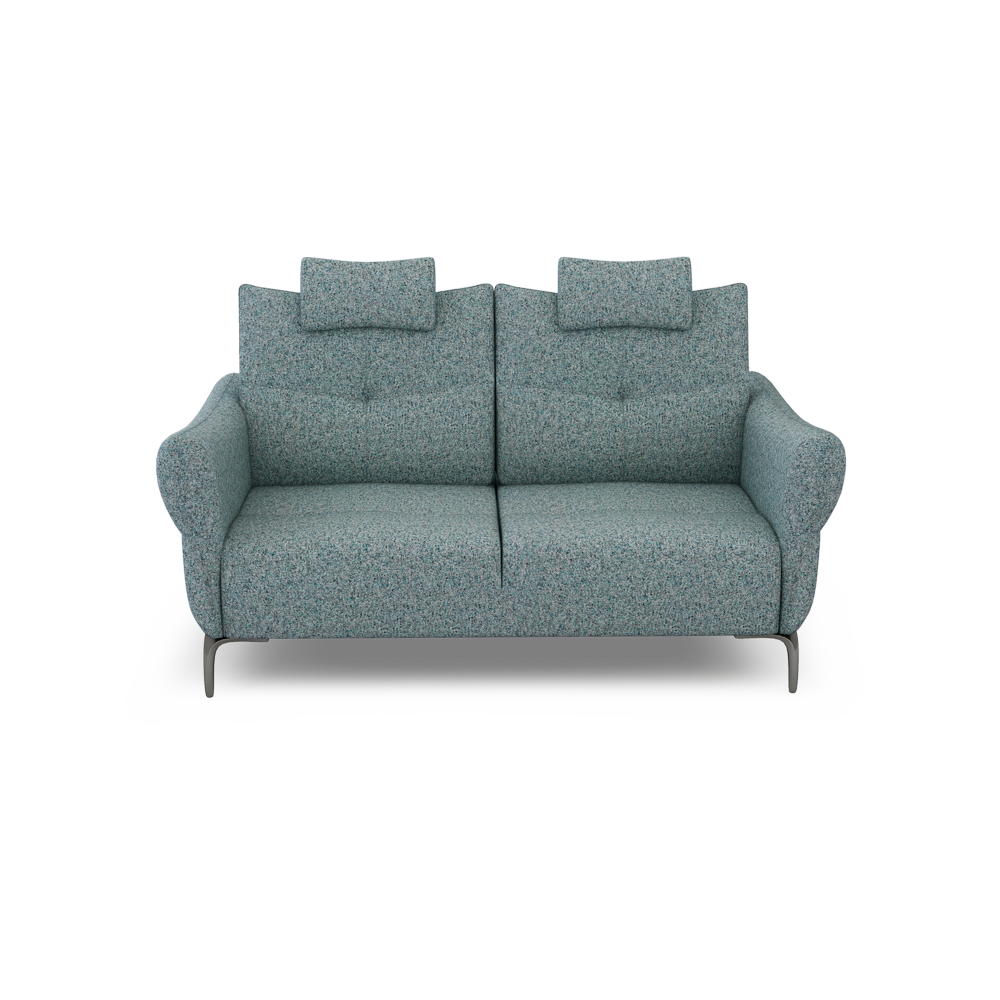 AFFING – Modular Push-Back Fabric / Leather Sofa (3-seater)