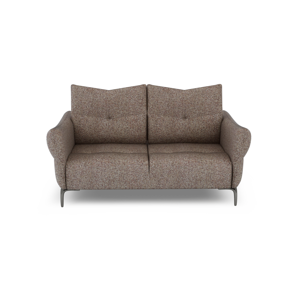 AFFING – Modular Push-Back Fabric / Leather Sofa (3-seater)