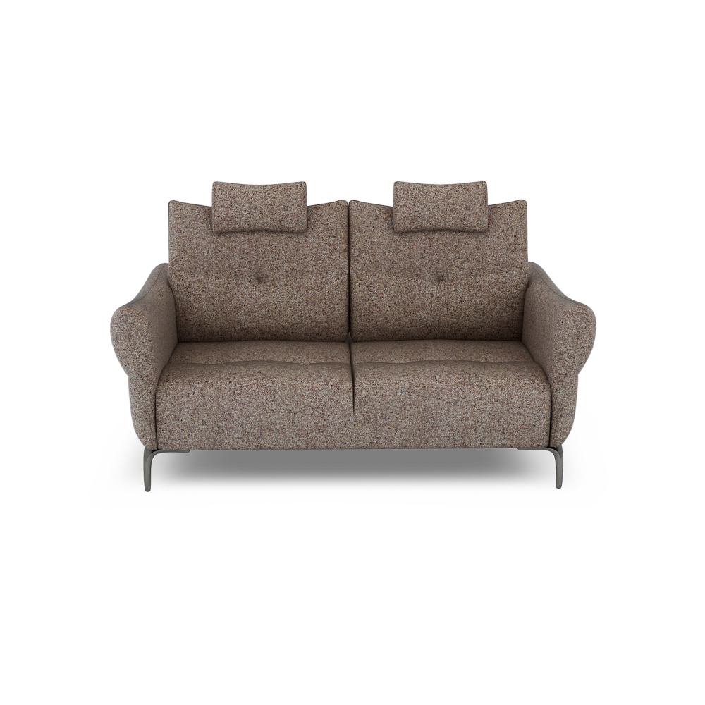 AFFING – Modular Push-Back Fabric / Leather Sofa (3-seater)