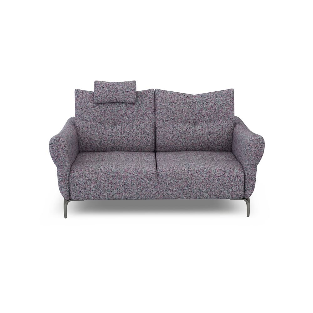 AFFING – Modular Push-Back Fabric / Leather Sofa (3-seater)