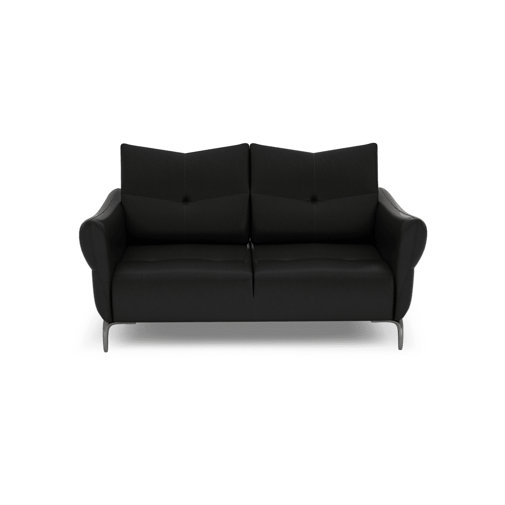 AFFING – Modular Push-Back Fabric / Leather Sofa (3-seater)