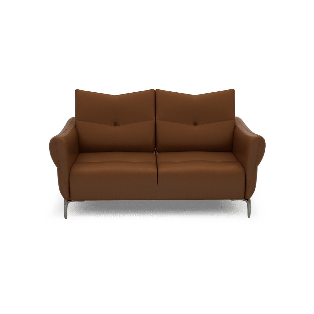 AFFING – Modular Push-Back Fabric / Leather Sofa (3-seater)