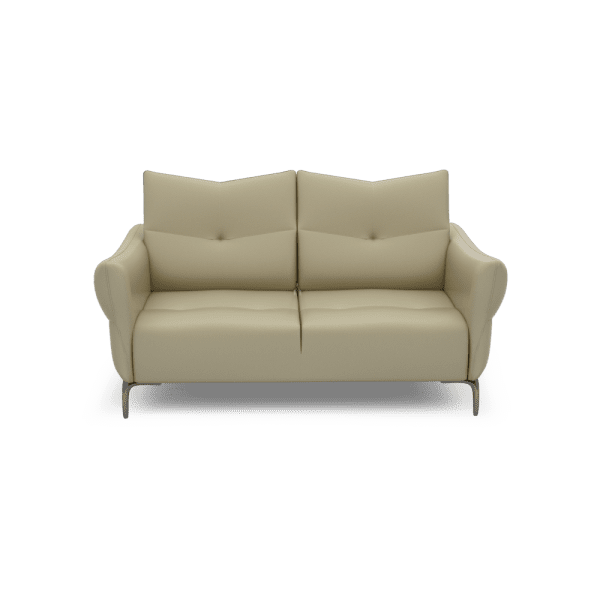 AFFING – Modular Push-Back Fabric / Leather Sofa (3-seater)