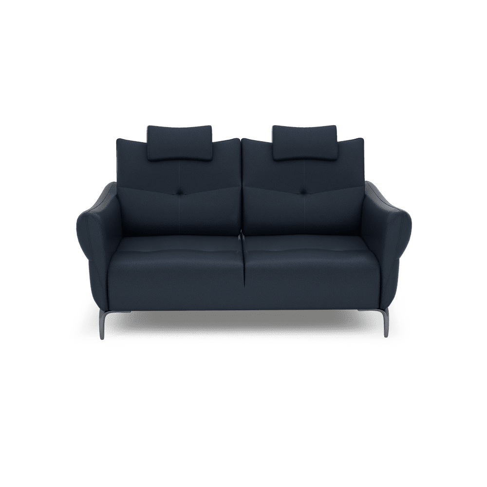 AFFING – Modular Push-Back Fabric / Leather Sofa (3-seater)
