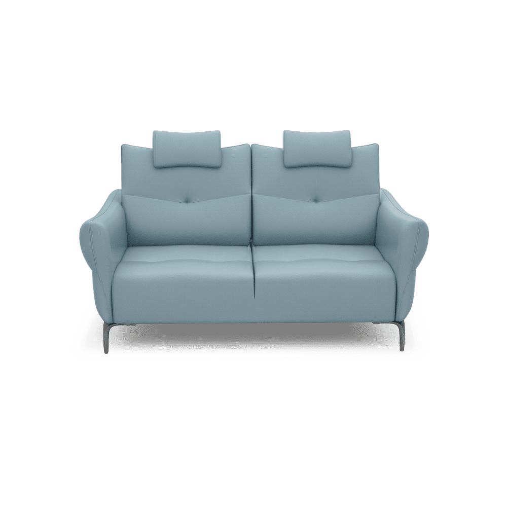 AFFING – Modular Push-Back Fabric / Leather Sofa (3-seater)