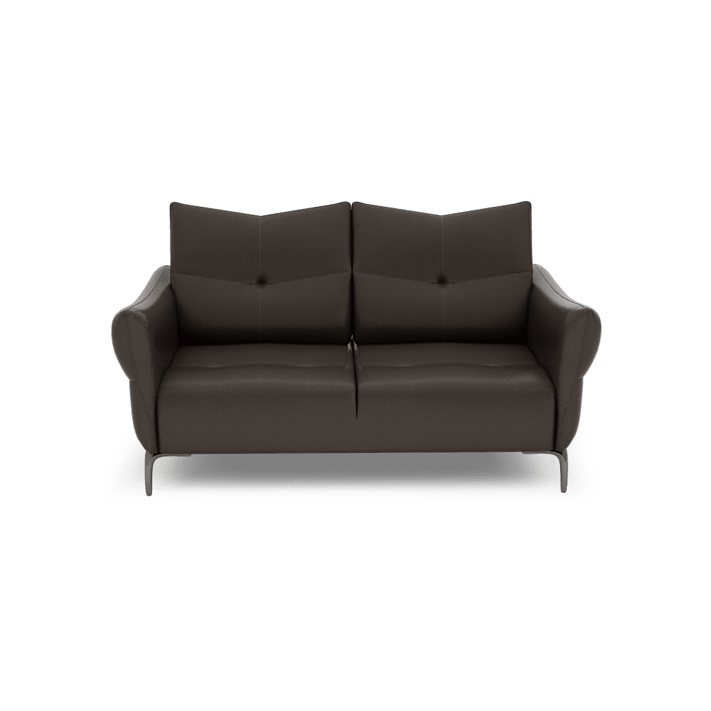 AFFING – Modular Push-Back Fabric / Leather Sofa (3-seater)