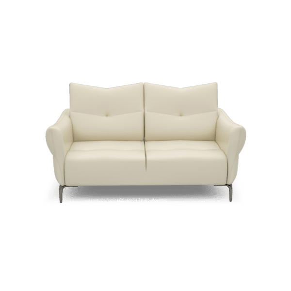 AFFING – Modular Push-Back Fabric / Leather Sofa (3-seater)