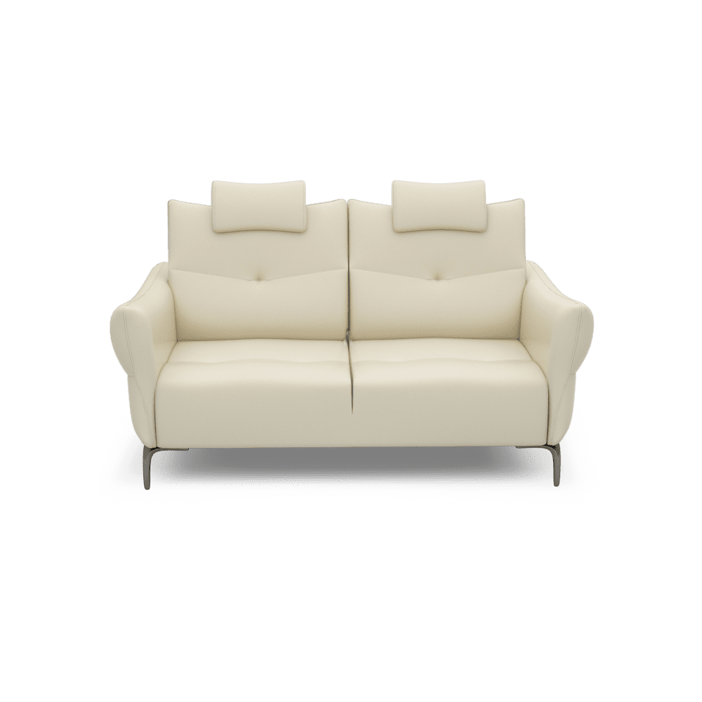 AFFING – Modular Push-Back Fabric / Leather Sofa (3-seater)