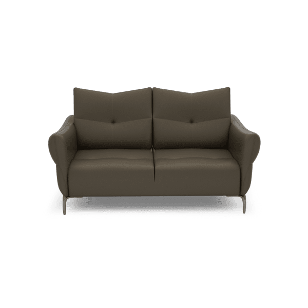 AFFING – Modular Push-Back Fabric / Leather Sofa (3-seater)