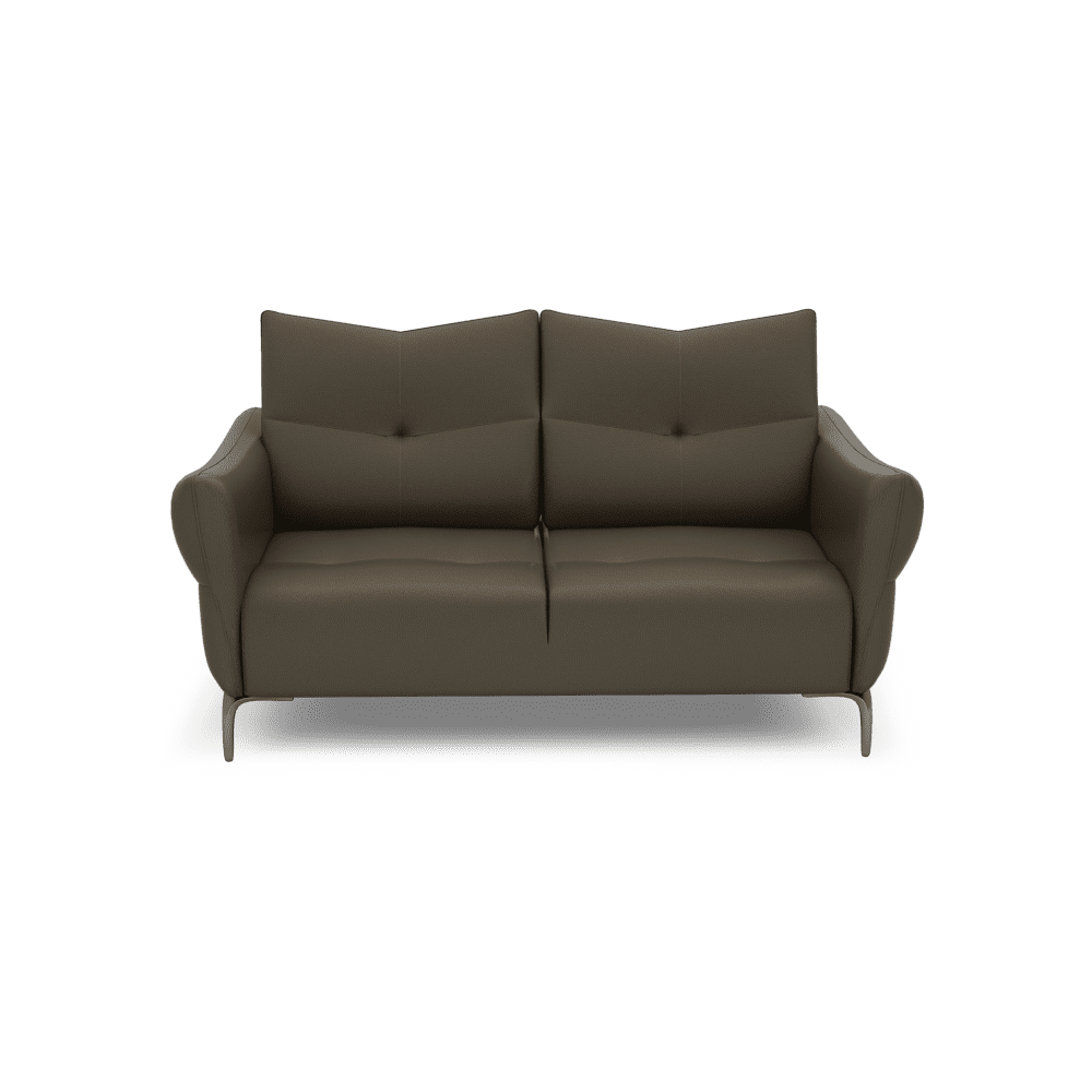 AFFING – Modular Push-Back Fabric / Leather Sofa (3-seater)