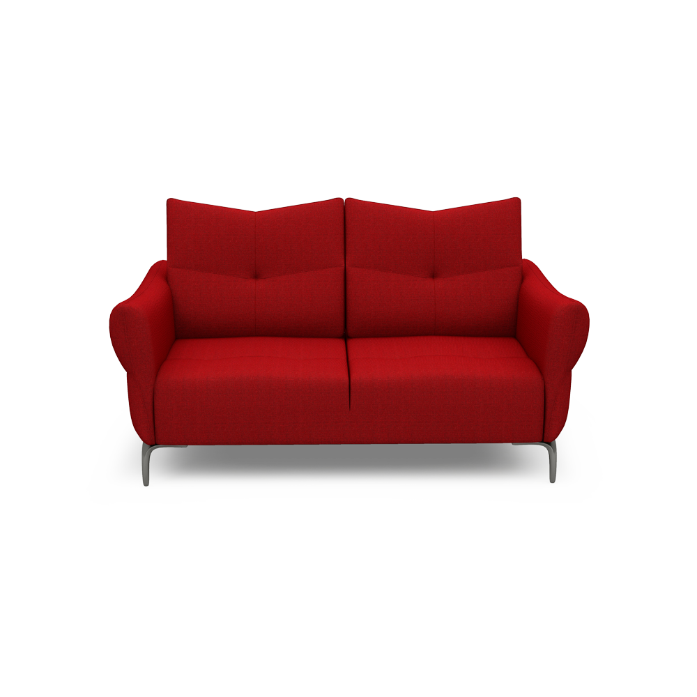 AFFING – Modular Push-Back Fabric / Leather Sofa (3-seater)