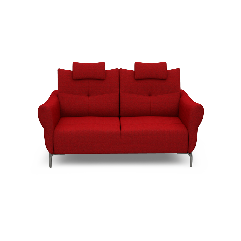 AFFING – Modular Push-Back Fabric / Leather Sofa (3-seater)