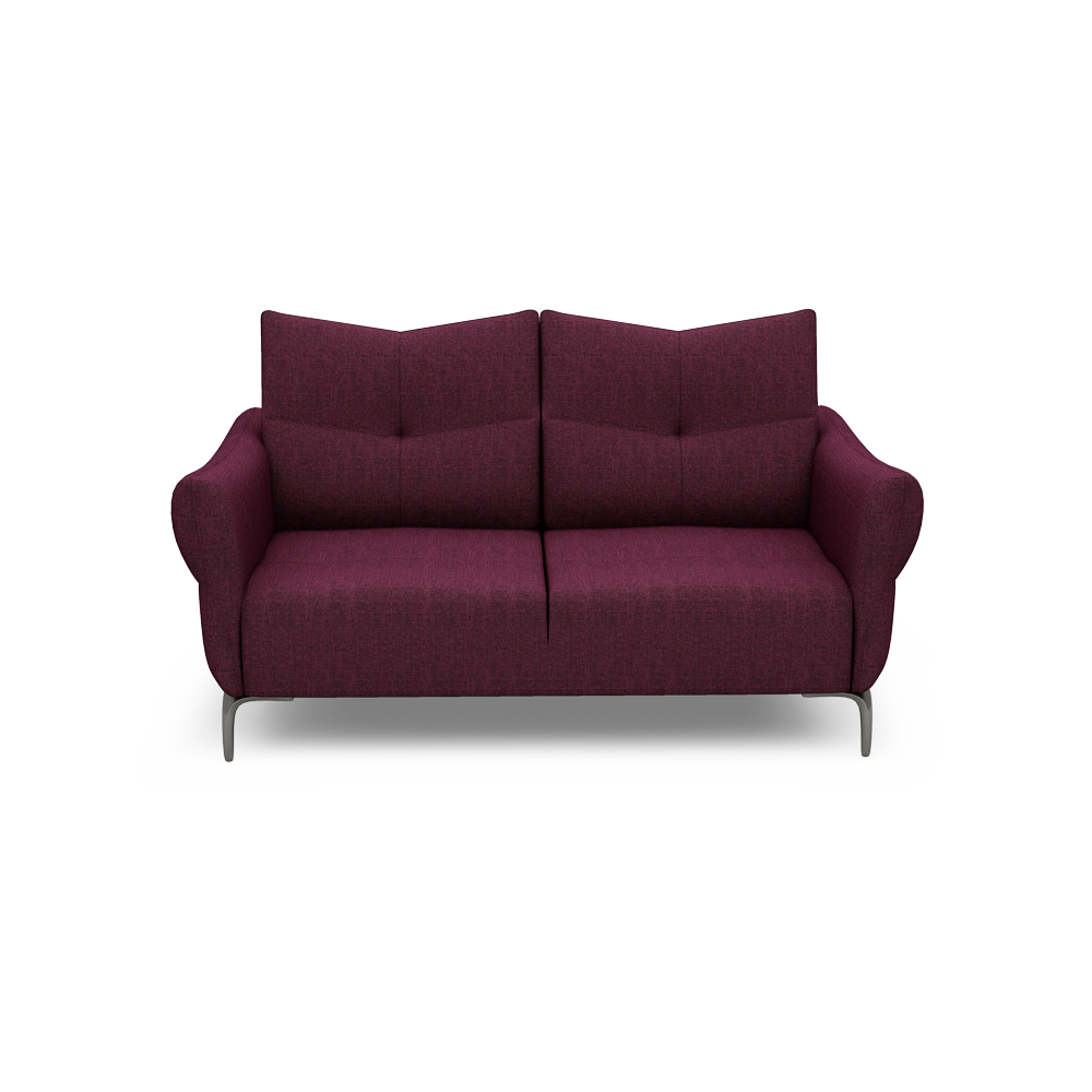 AFFING – Modular Push-Back Fabric / Leather Sofa (3-seater)