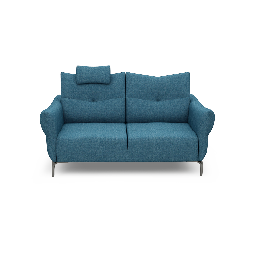 AFFING – Modular Push-Back Fabric / Leather Sofa (3-seater)