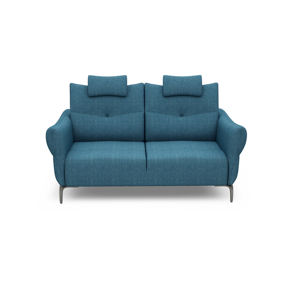 AFFING – Modular Push-Back Fabric / Leather Sofa (3-seater)
