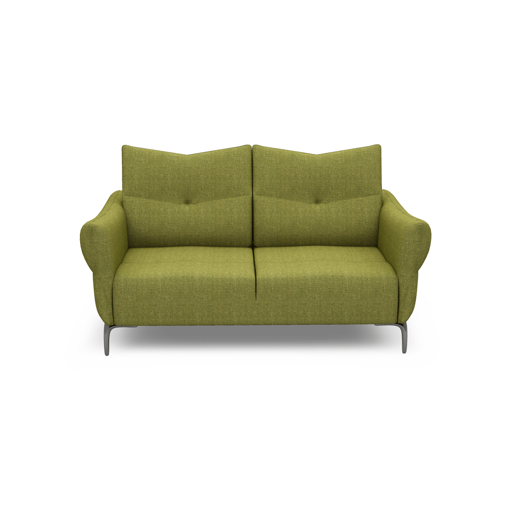 AFFING – Modular Push-Back Fabric / Leather Sofa (3-seater)