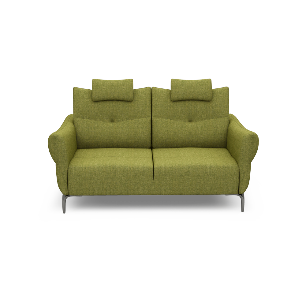 AFFING – Modular Push-Back Fabric / Leather Sofa (3-seater)