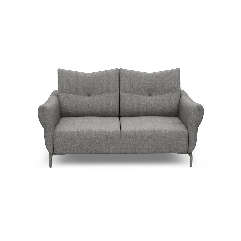 AFFING – Modular Push-Back Fabric / Leather Sofa (3-seater)