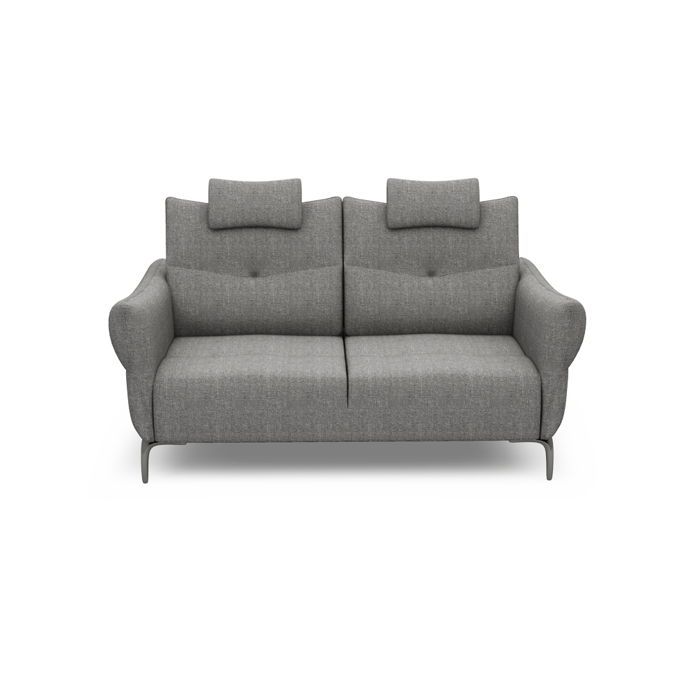 AFFING – Modular Push-Back Fabric / Leather Sofa (3-seater)