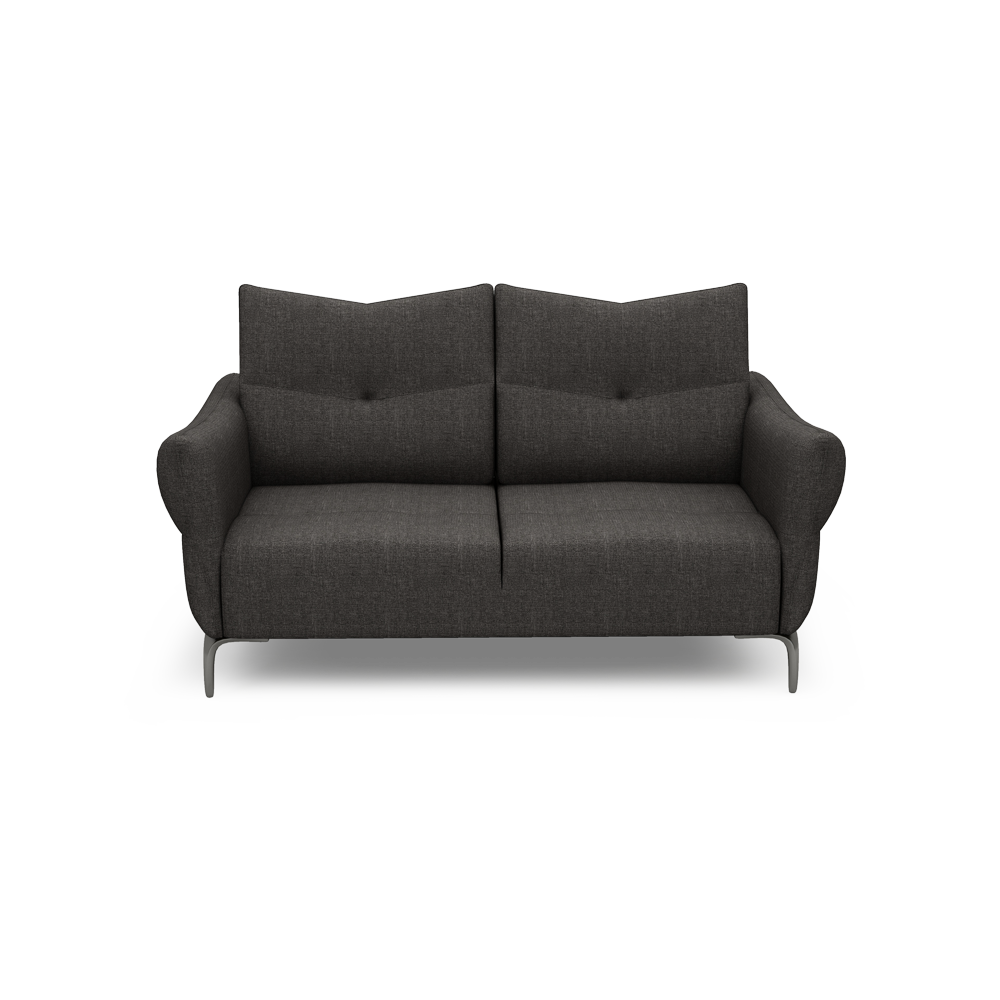 AFFING – Modular Push-Back Fabric / Leather Sofa (3-seater)