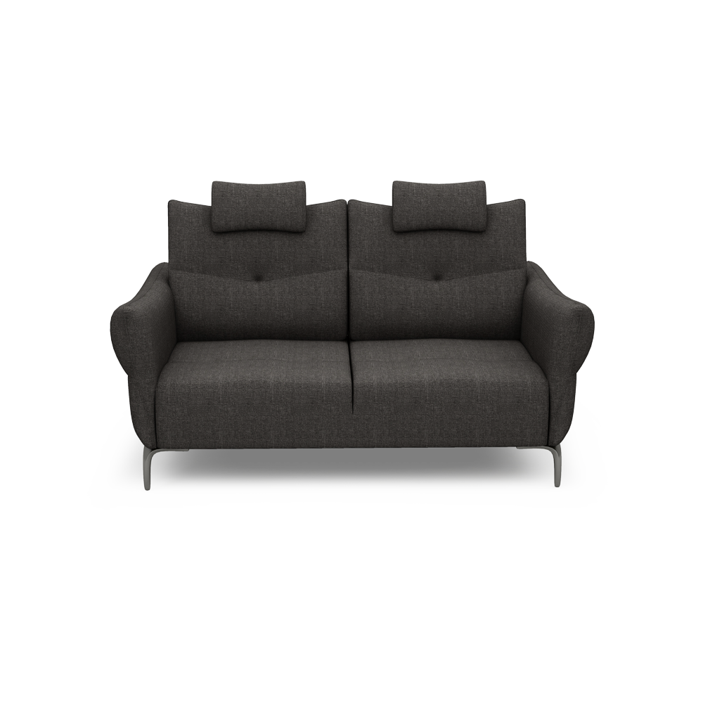 AFFING – Modular Push-Back Fabric / Leather Sofa (3-seater)