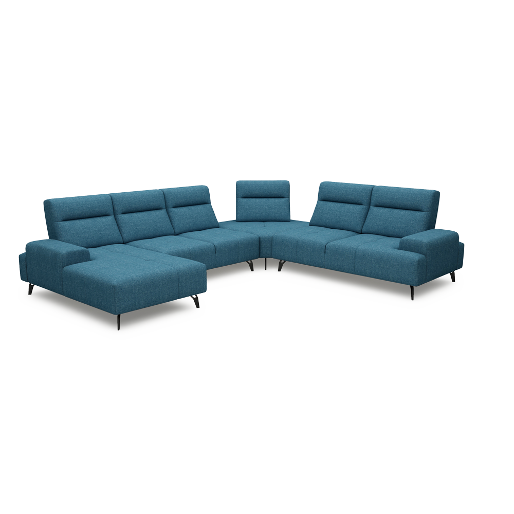 CERVIA – Modular Push-Back Sofa (Corner)