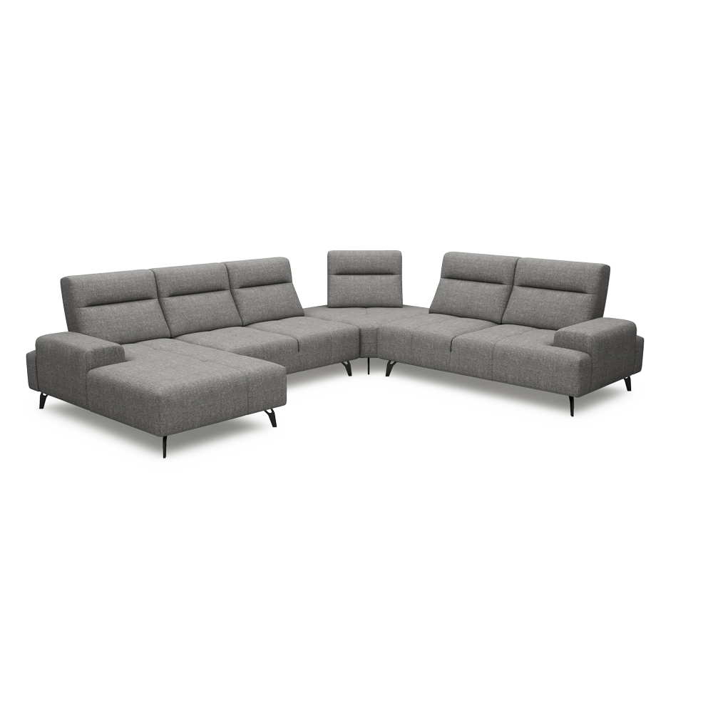 CERVIA – Modular Push-Back Sofa (Corner)
