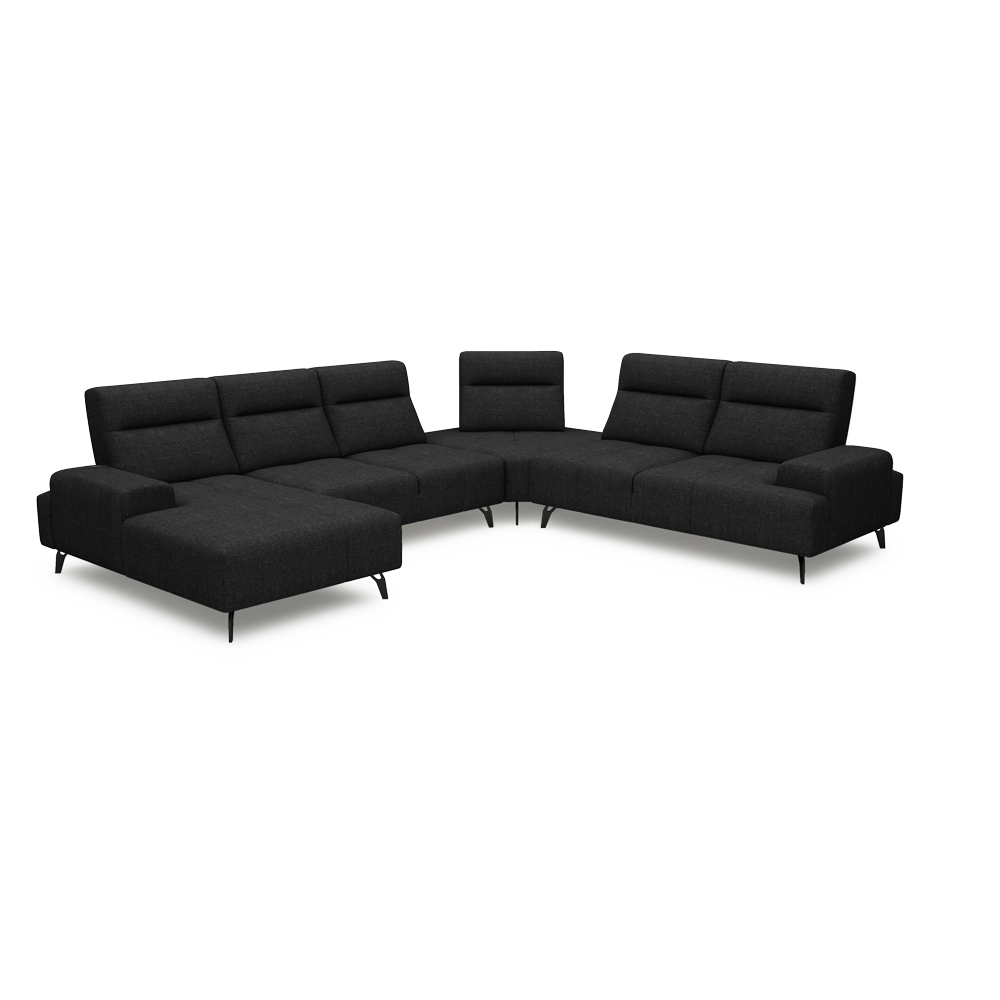 CERVIA – Modular Push-Back Sofa (Corner)