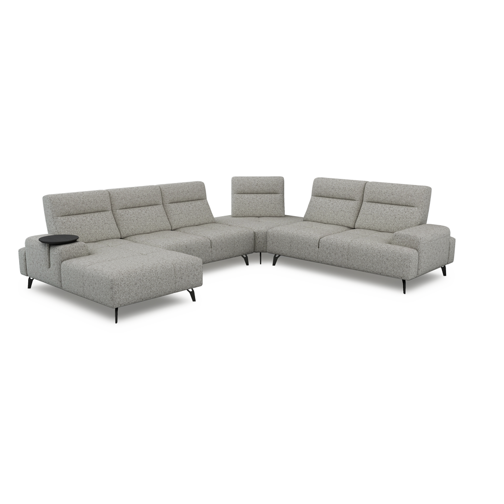 CERVIA – Modular Push-Back Sofa (Corner)