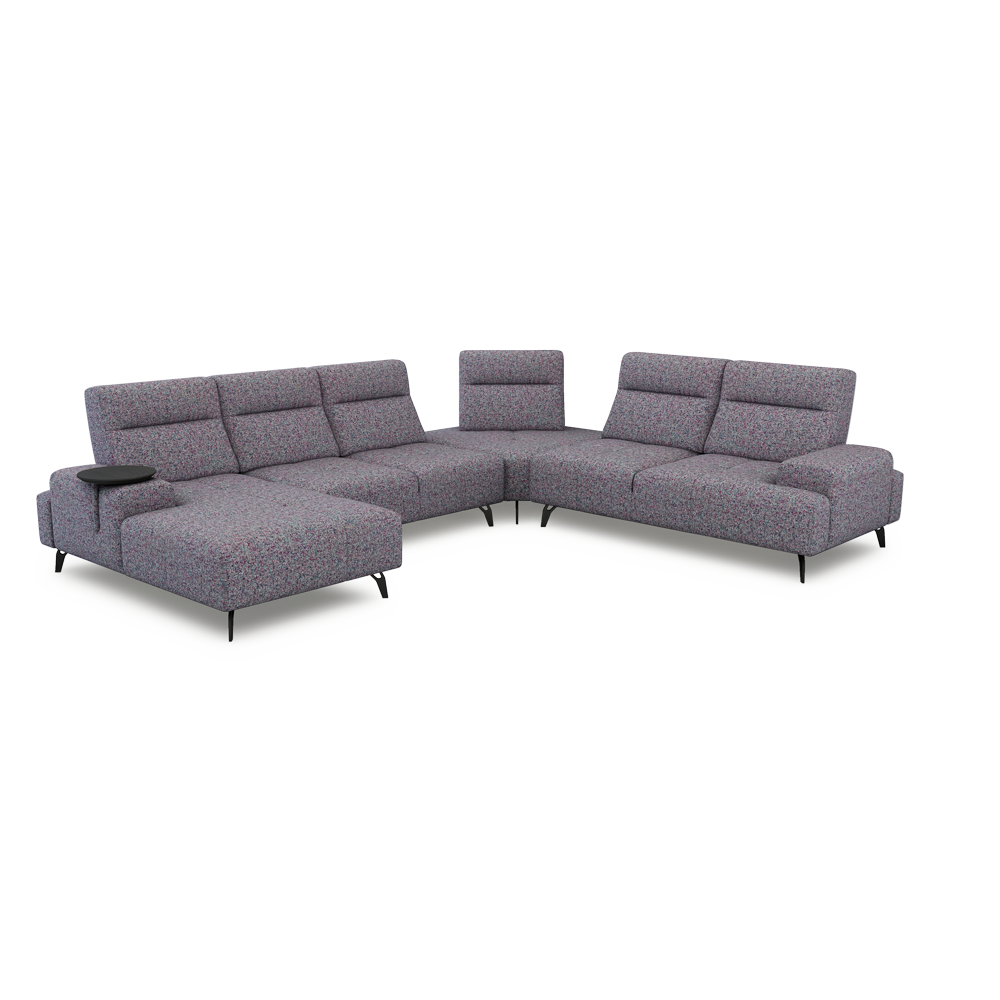 CERVIA – Modular Push-Back Sofa (Corner)