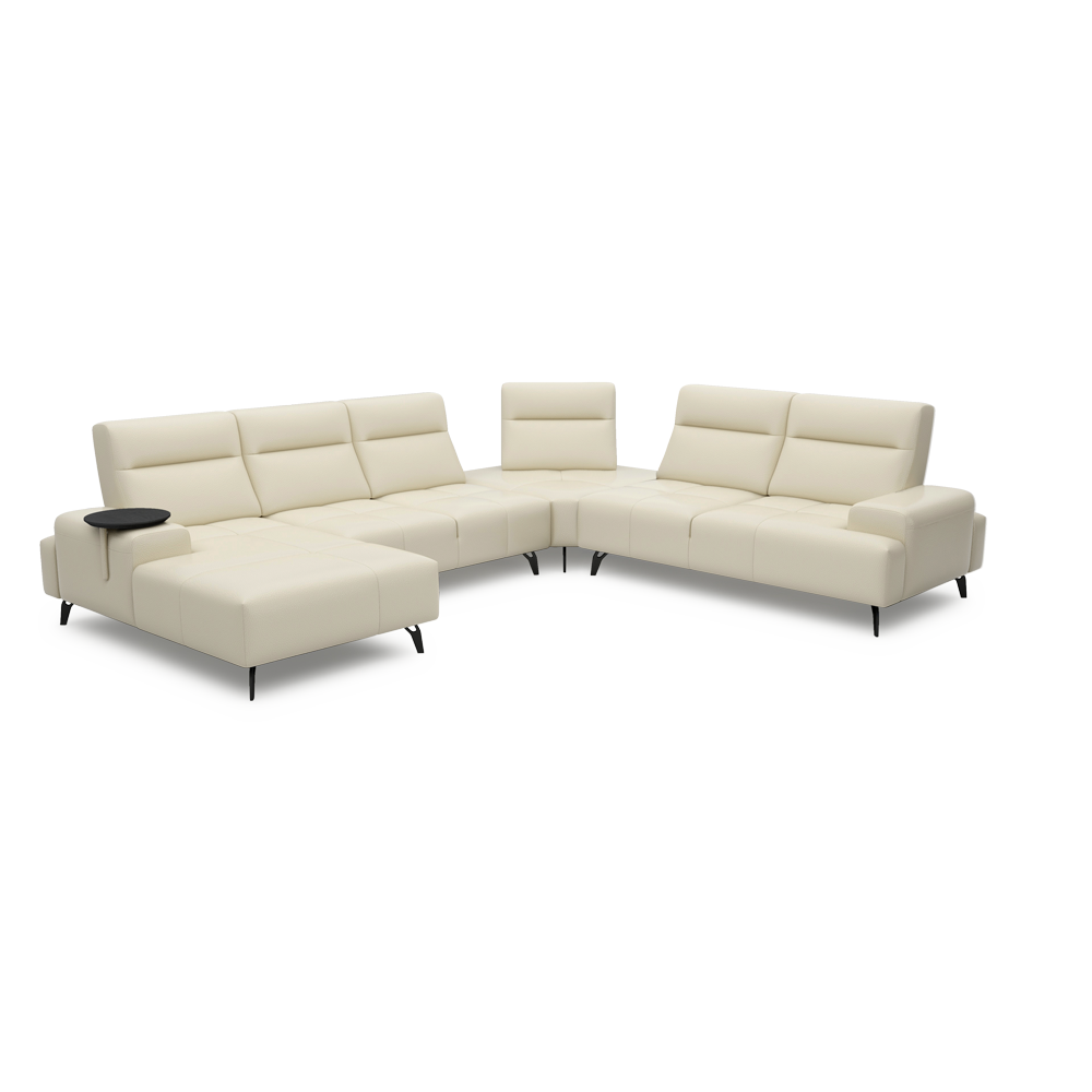 CERVIA – Modular Push-Back Sofa (Corner)