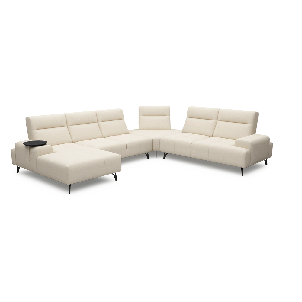 CERVIA – Modular Push-Back Sofa (Corner)