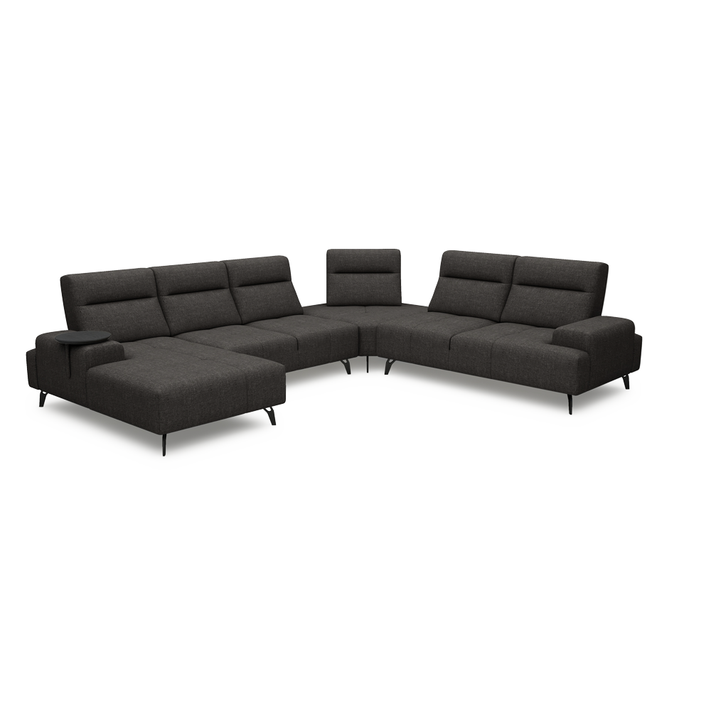 CERVIA – Modular Push-Back Sofa (Corner)