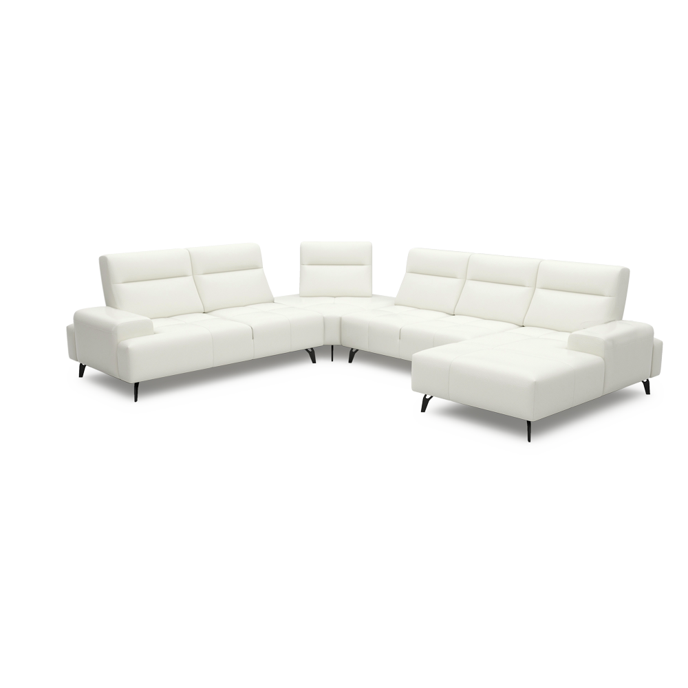 CERVIA – Modular Push-Back Sofa (Corner)
