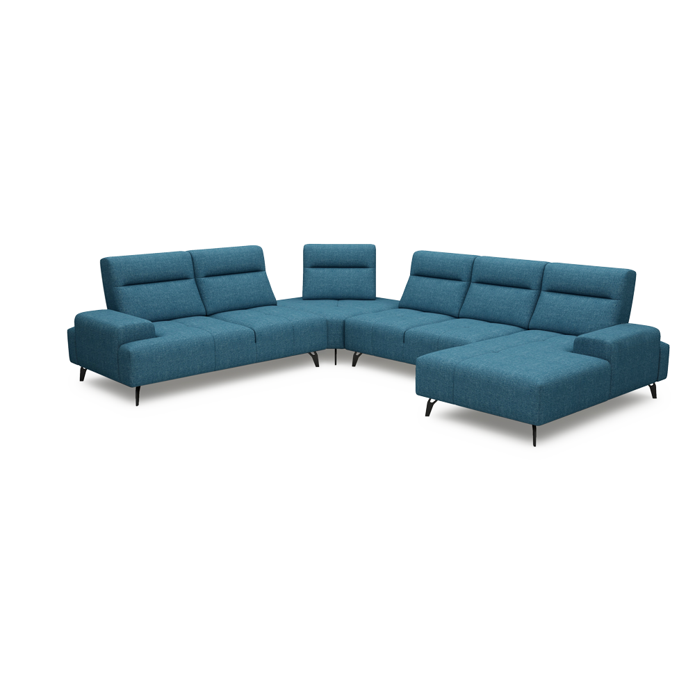 CERVIA – Modular Push-Back Sofa (Corner)