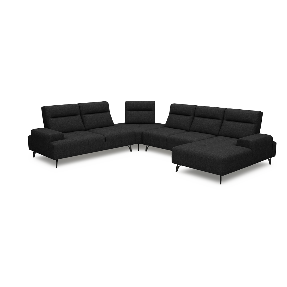 CERVIA – Modular Push-Back Sofa (Corner)