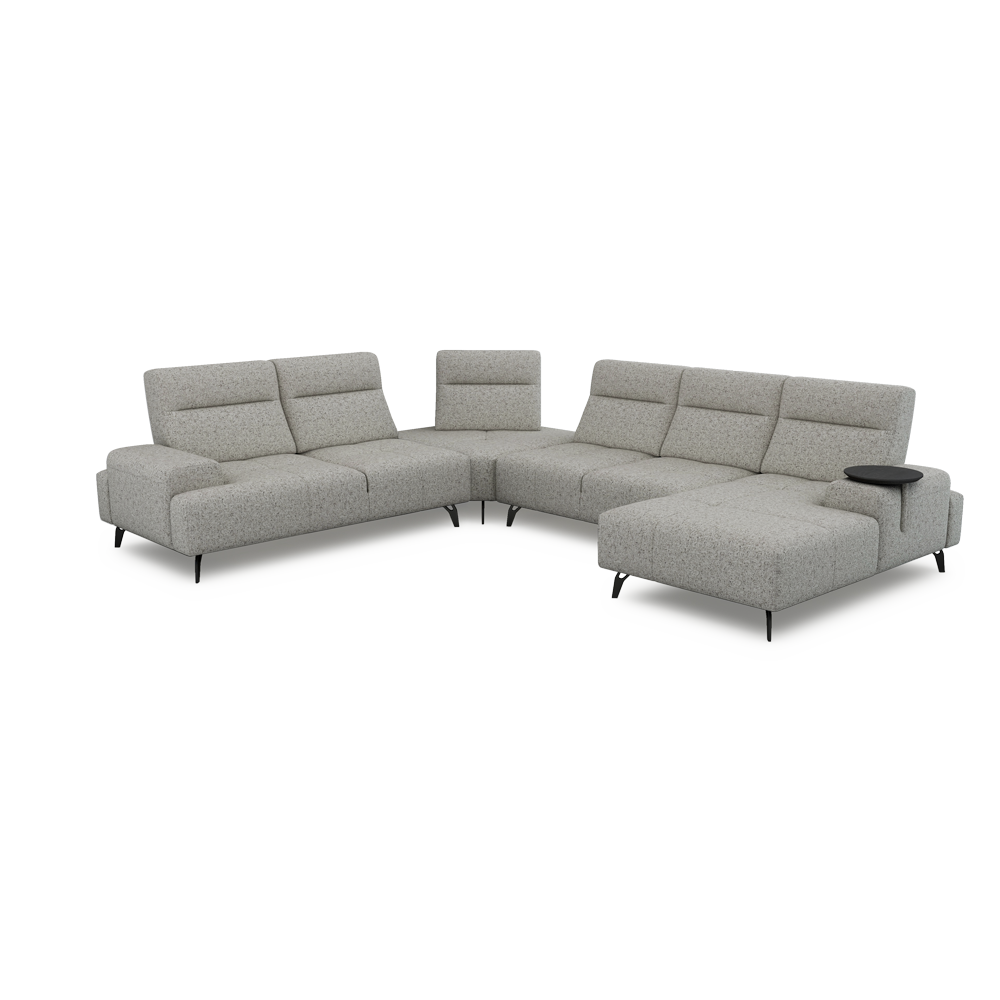 CERVIA – Modular Push-Back Sofa (Corner)