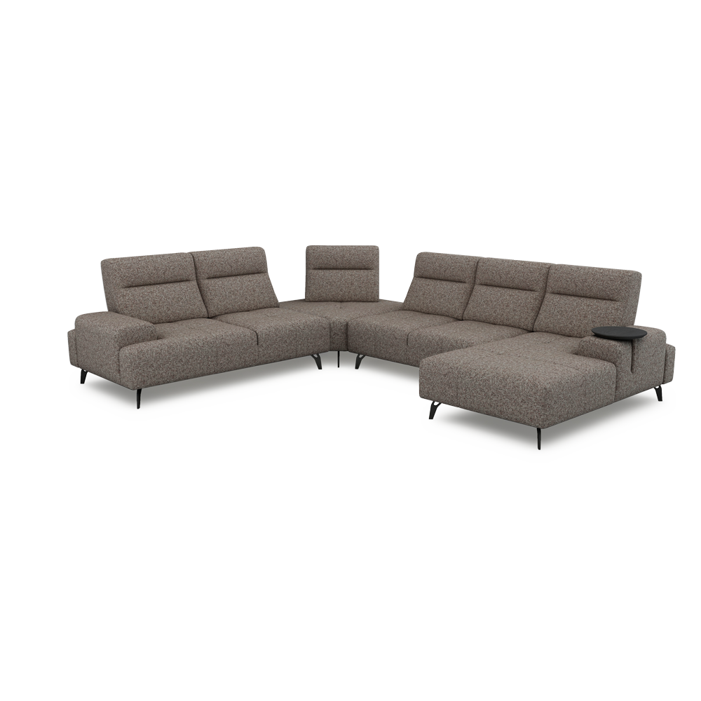 CERVIA – Modular Push-Back Sofa (Corner)