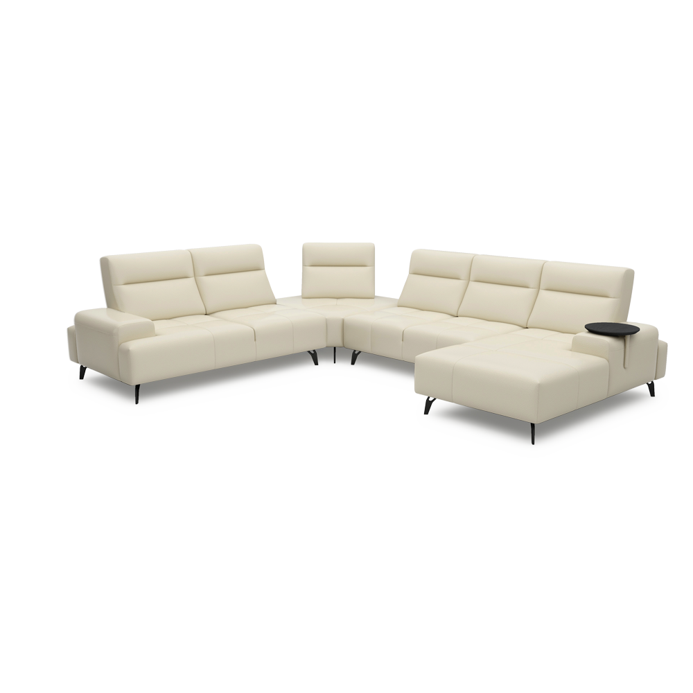 CERVIA – Modular Push-Back Sofa (Corner)