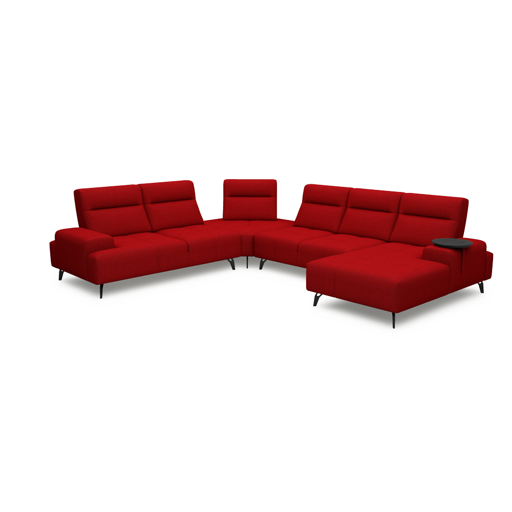 CERVIA – Modular Push-Back Sofa (Corner)