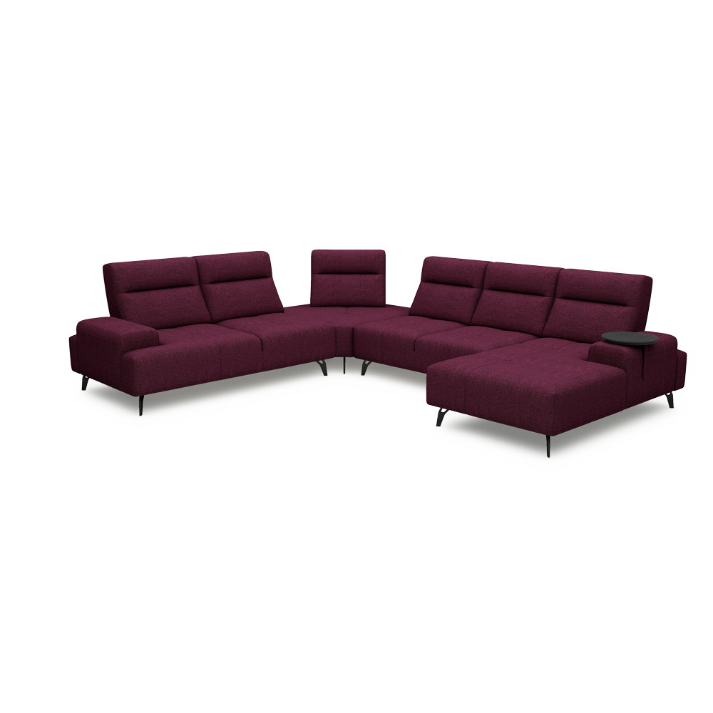 CERVIA – Modular Push-Back Sofa (Corner)