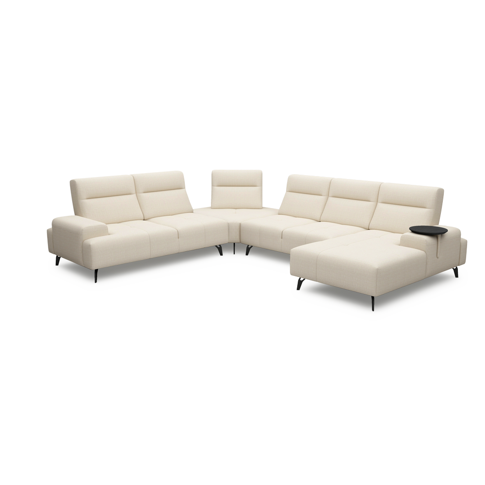 CERVIA – Modular Push-Back Sofa (Corner)