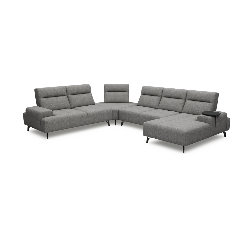 CERVIA – Modular Push-Back Sofa (Corner)