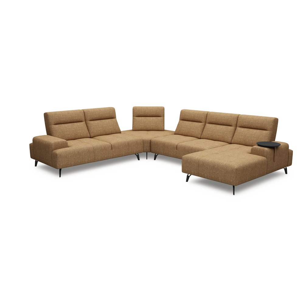 CERVIA – Modular Push-Back Sofa (Corner)