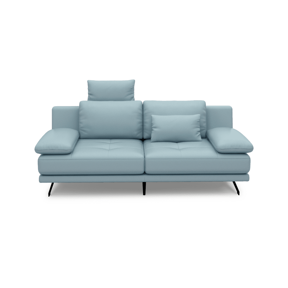 LUPANA – 3-Seater Sofa with Adjustable Seat & Removable Headrest