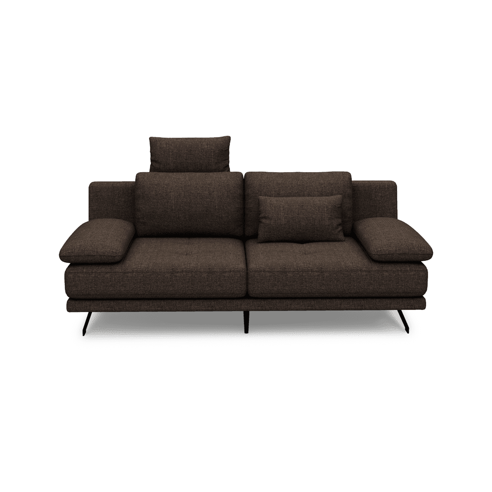 LUPANA – 3-Seater Sofa with Adjustable Seat & Removable Headrest