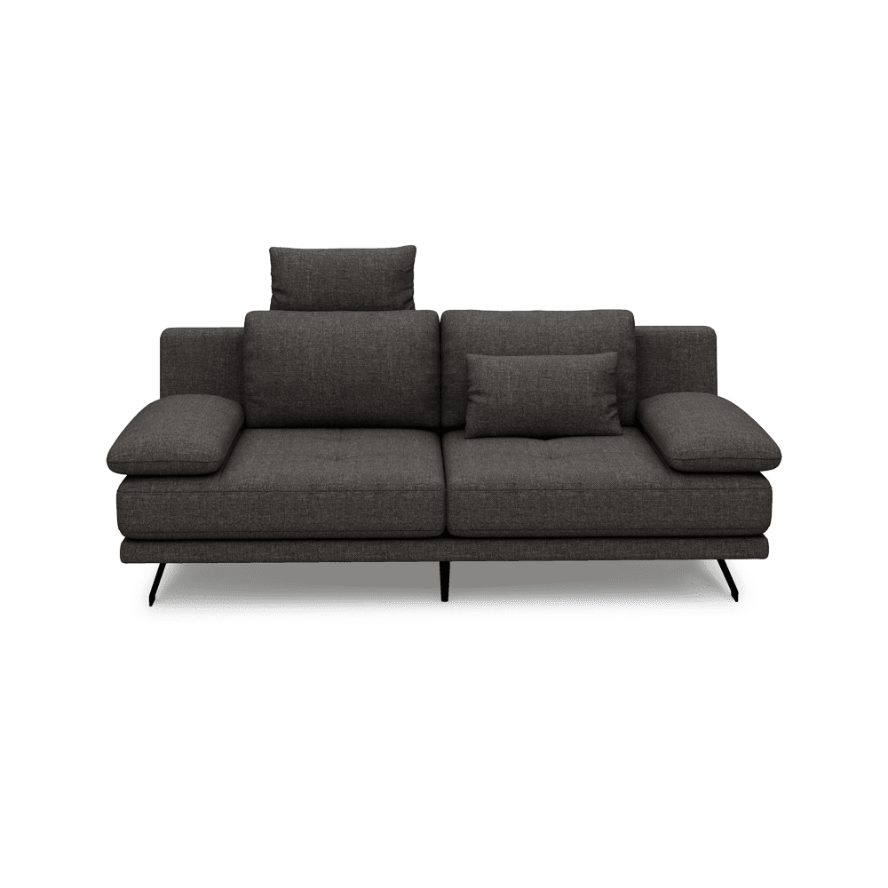 LUPANA – 3-Seater Sofa with Adjustable Seat & Removable Headrest
