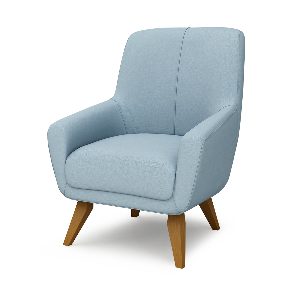 ICORR - Fabric / Leather Armchair