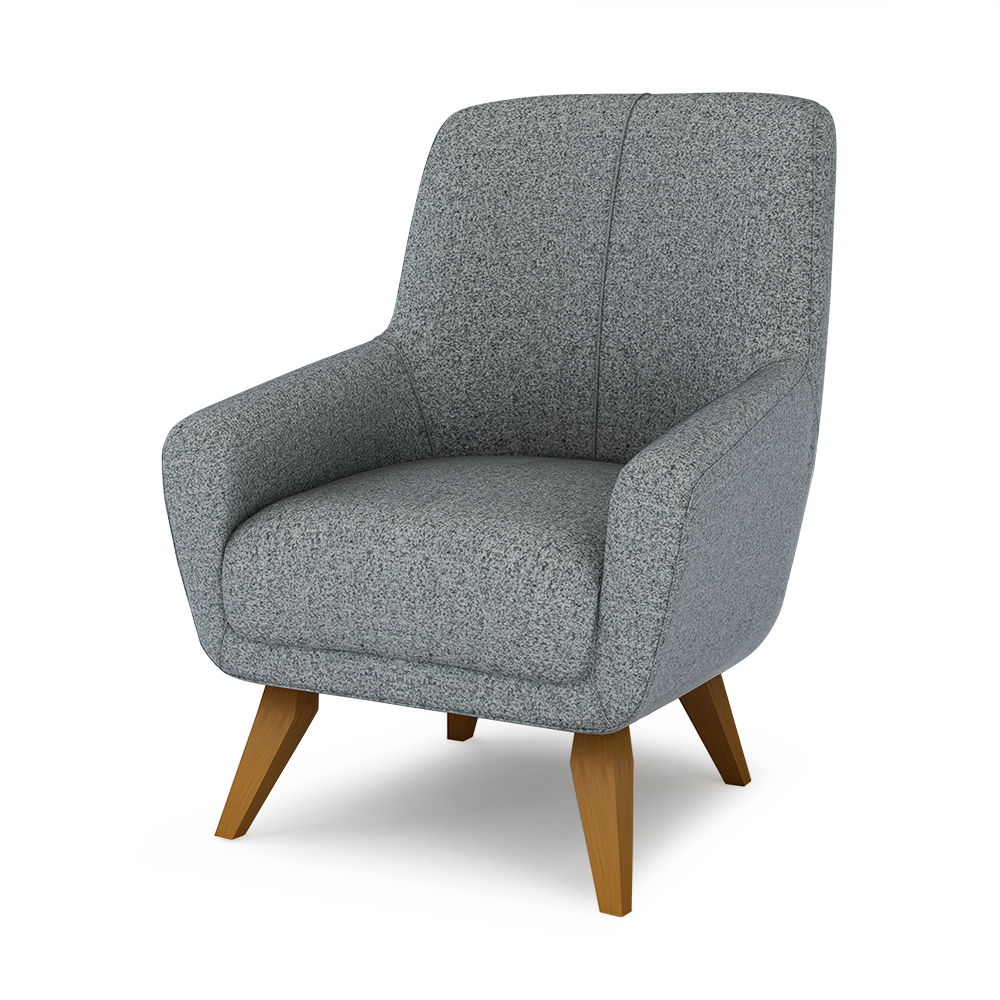 ICORR - Fabric / Leather Armchair